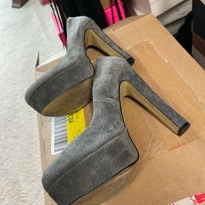 Suede high Heels